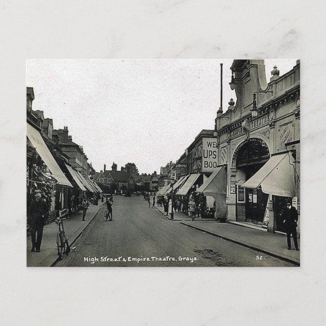 Old Postcard - Grays, Essex (Front)