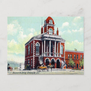 Old Postcard - Greenville, South Carolina