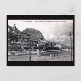 Old Postcard - Grenoble, France.