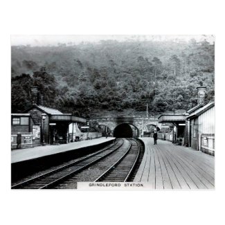 Old Postcard - Grindleford Station, Derbyshire