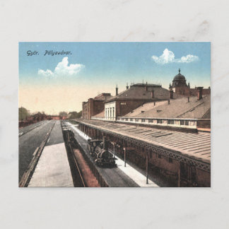 Old Postcard - Gyor, Hungary