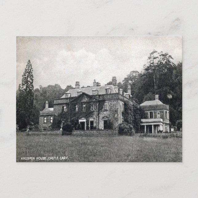 Old Postcard - Hadspen House, Somerset (Front)
