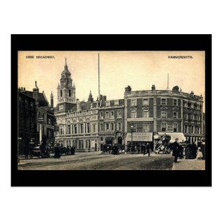 Old Postcard - Hammersmith Broadway, London
