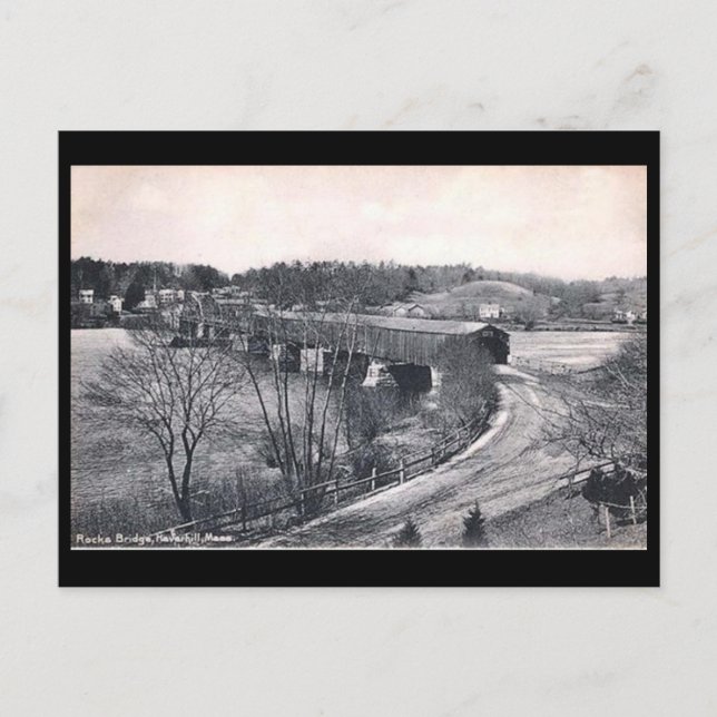 Old Postcard - Haverhill, Mass, USA (Front)