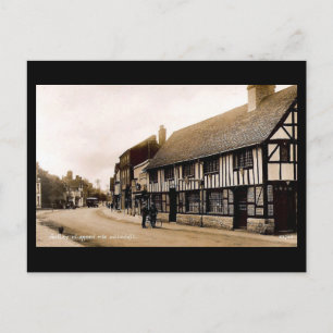 Old Postcard, Henley-in-Arden, Warwickshire Postcard