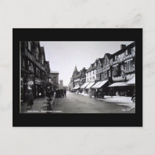 Old Postcard, High St, Stratford-upon-Avon Postcard