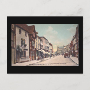 Old Postcard, High Street, Stratford-upon-Avon Postcard