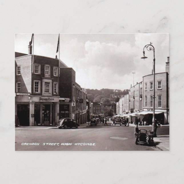 Old Postcard - High Wycombe, Buckinghamshire (Front)