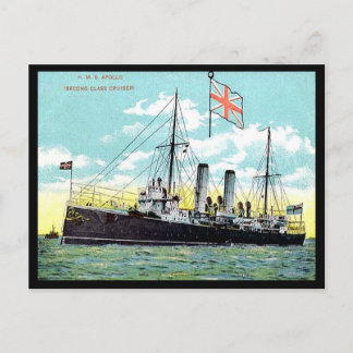 Old Postcard - HMS Apollo