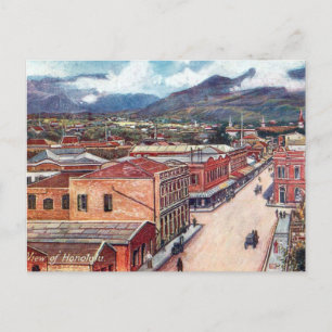 Old Postcard - Honolulu, Hawaii