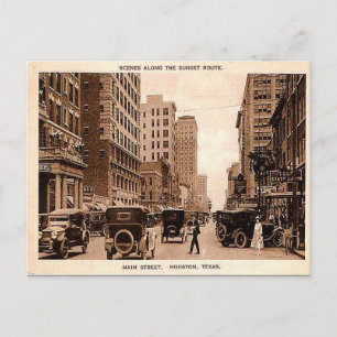 Old Postcard - Houston, Texas