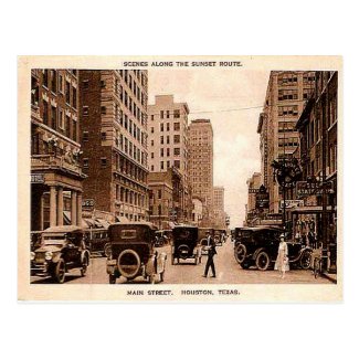 Old Postcard - Houston, Texas