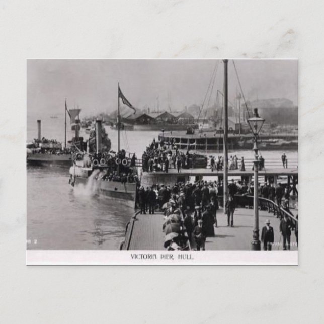 Old Postcard - Hull, Yorkshire (Front)