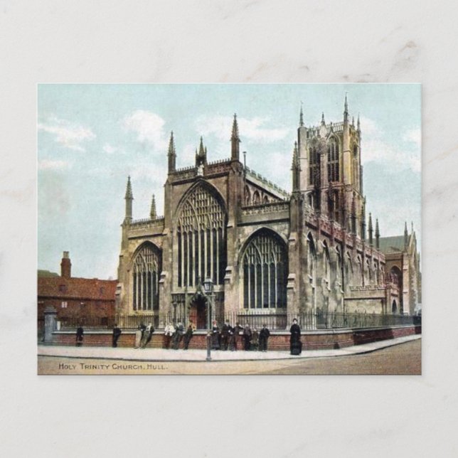 Old Postcard - Hull, Yorkshire (Front)