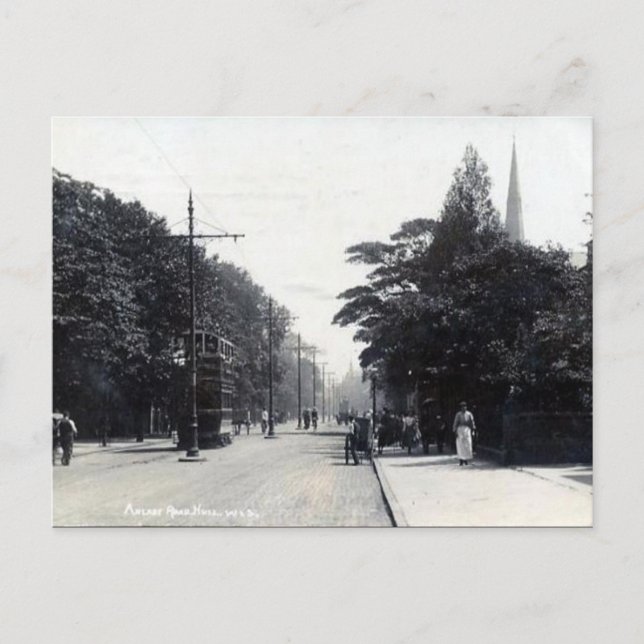 Old Postcard - Hull, Yorkshire (Front)