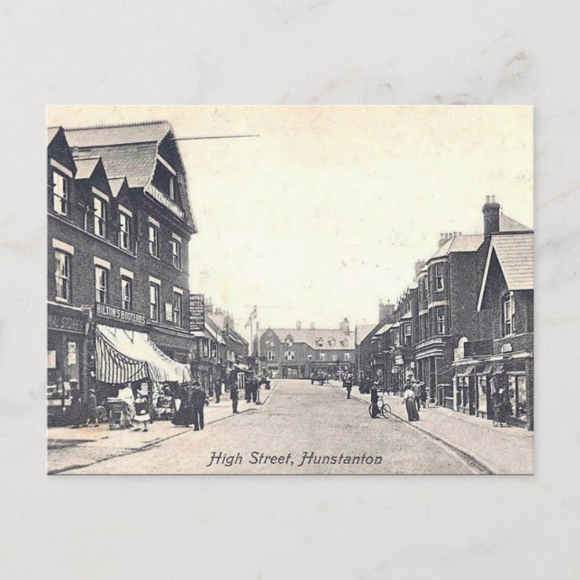 Old Postcard - Hunstanton, Norfolk (Front)