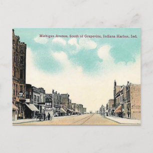 Old Postcard - Indiana Harbor, Indiana, USA