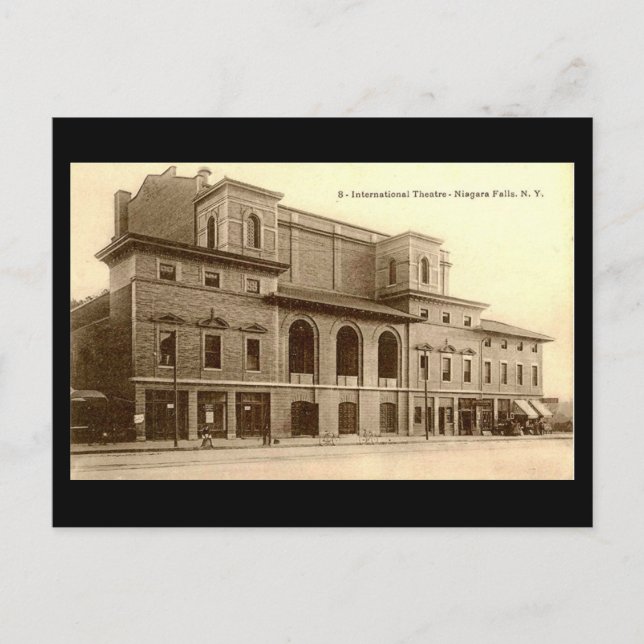 Old Postcard - International Theatre, Niagara Fall (Front)