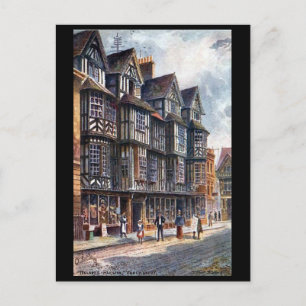 Old Postcard - Ireland's Mansion, Shrewsbury