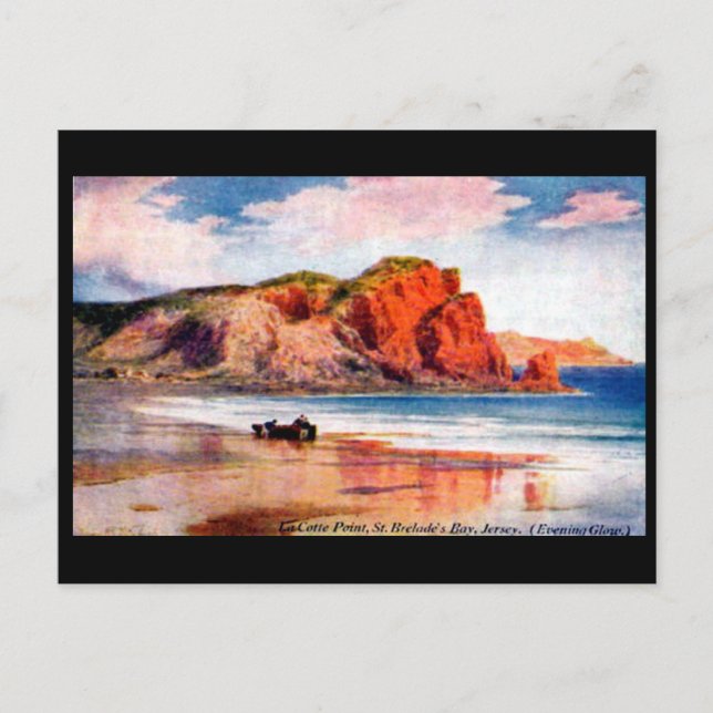 Old Postcard - Jersey, Channel Islands (Front)