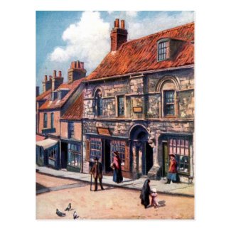 Old Postcard - Jew's House, Lincoln