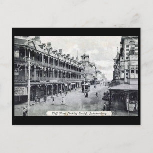 Old Postcard - Johannesburg, Eloff Street