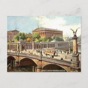 Old Postcard - Kaiser-Friedrich-Brucke, Berlin
