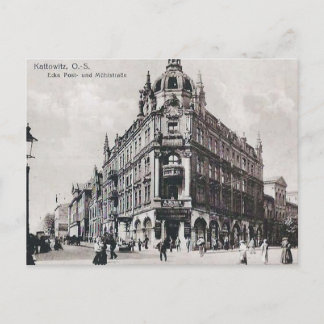 Old Postcard - Katowice, Poland