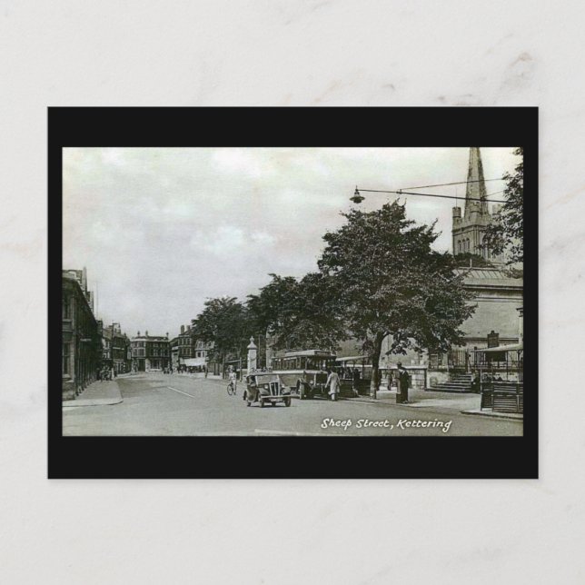 Old Postcard. Kettering, Northamptonshire Postcard (Front)