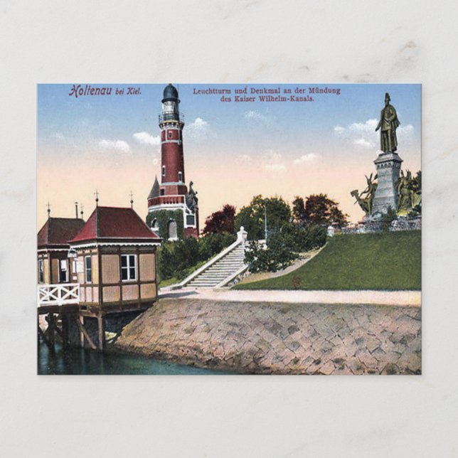 Old Postcard - Kiel, Germany (Front)