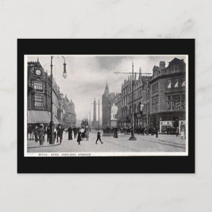 Old Postcard - King Edward St, Hull, Yorkshire