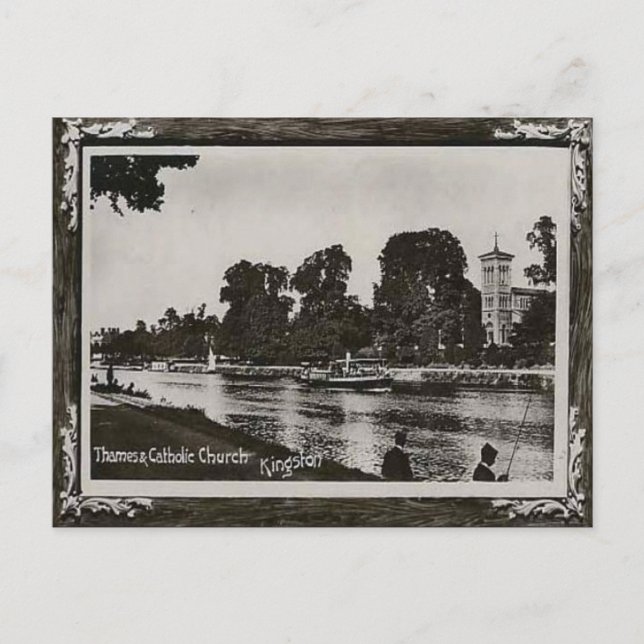Old Postcard - Kingston-upon-Thames, London (Front)