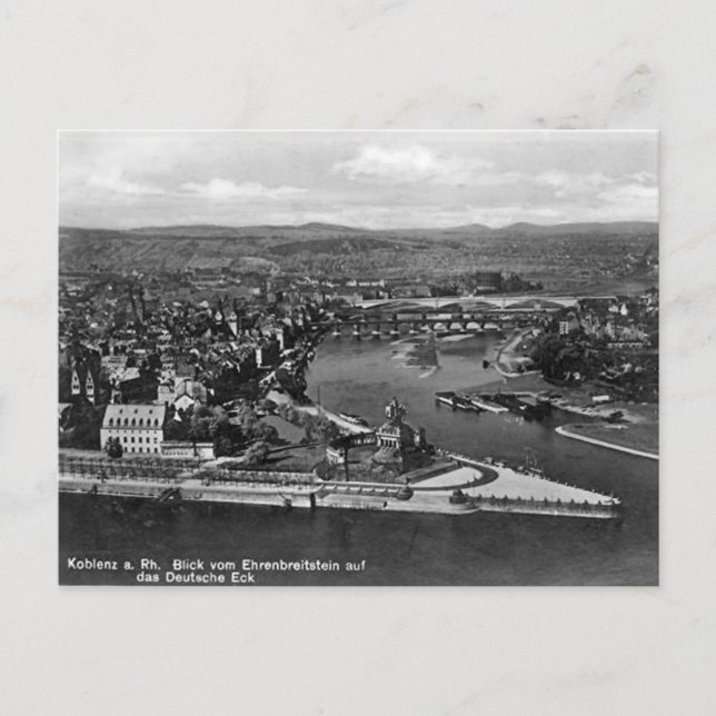 Old Postcard - Koblenz, Germany (Front)