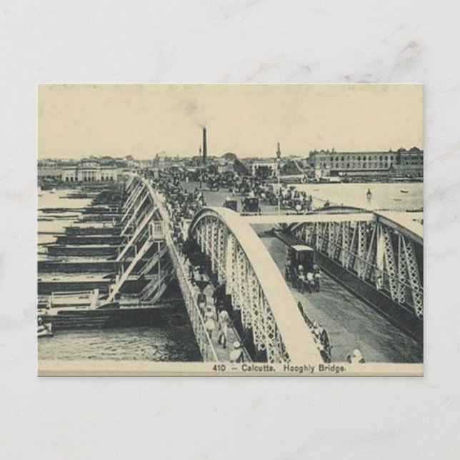 Old Postcard - Kolkata, India (Front)