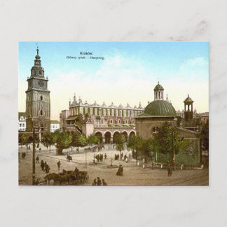 Old Postcard - Krakow, Poland