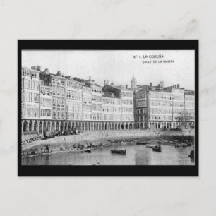 Old Postcard - La Coruña, Spain