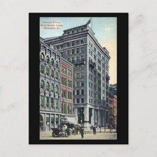 Old Postcard - Lafayette Building, Philadelphia PA
