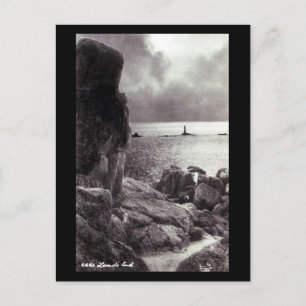 Old Postcard - Land's End, Cornwall