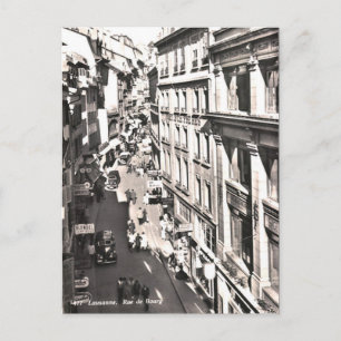 Old Postcard - Lausanne, Switzerland