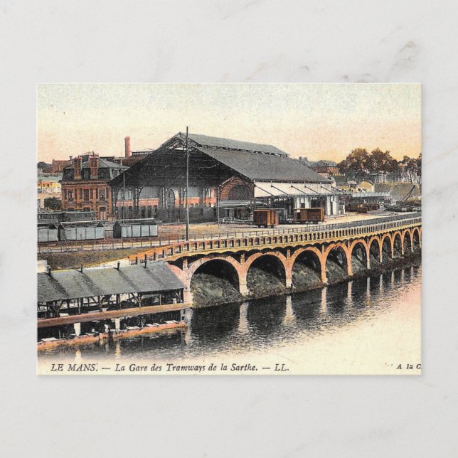 Old Postcard - Le Mans, Sarthe (Front)