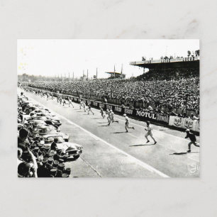 Old Postcard - Les 24 Heures du Mans