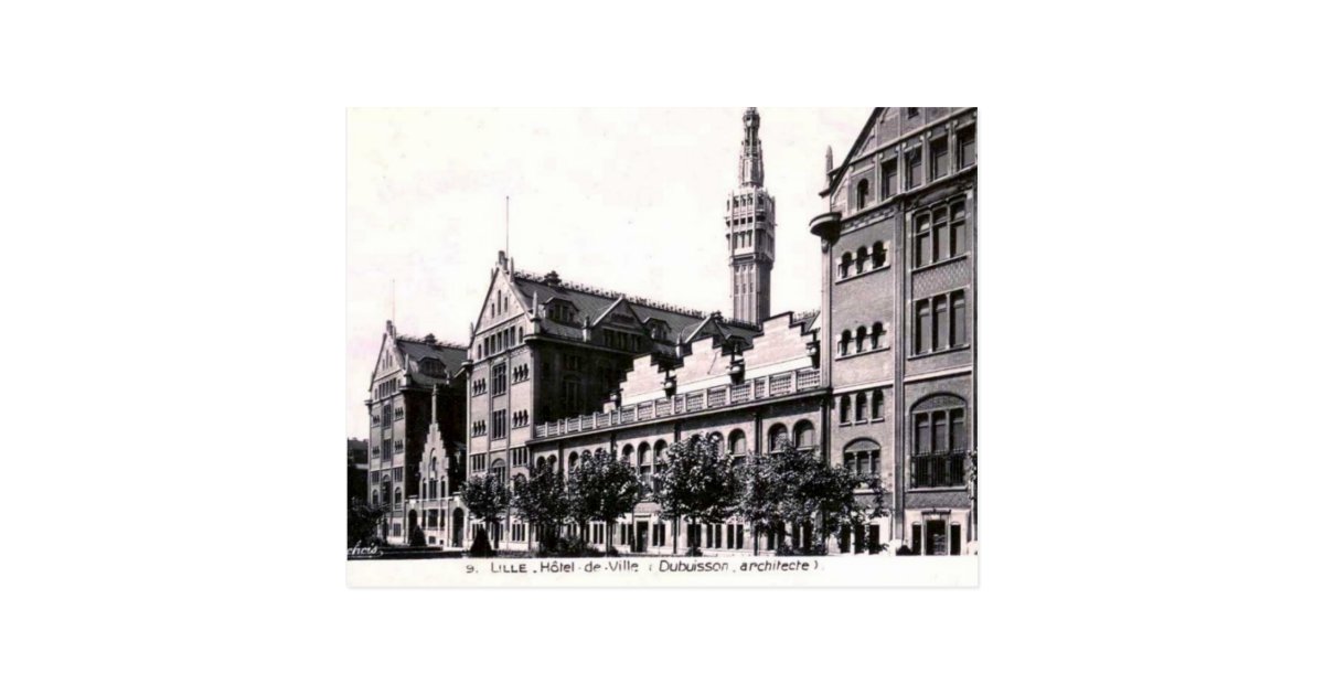 Old Postcard - Lille, France | Zazzle.co.uk