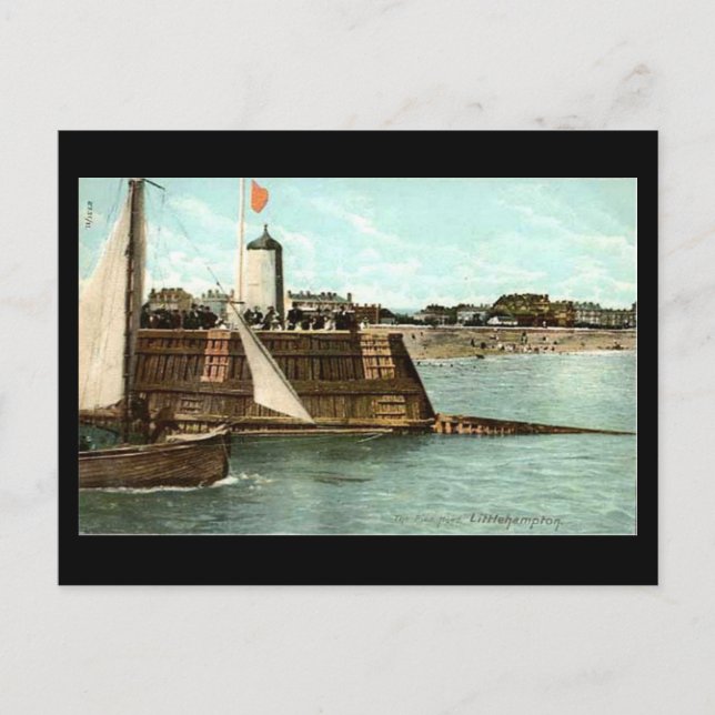 Old Postcard - Littlehampton, Sussex (Front)