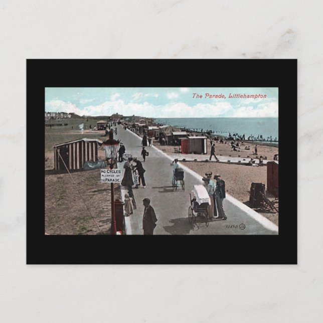 Old Postcard - Littlehampton, Sussex (Front)