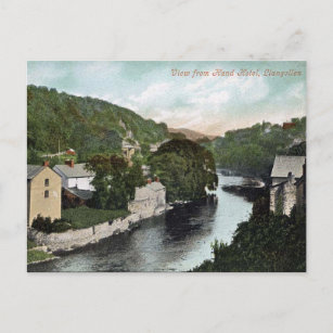 Old Postcard - Llangollen, Wales