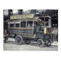 Old Postcard - London Motor Bus