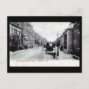 Old Postcard - London, Putney, Disraeli Road
