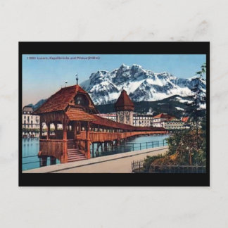 Old Postcard - Lucerne, Switzerland