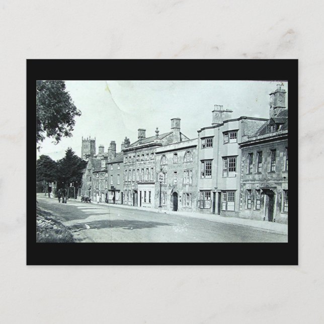 Old Postcard - Lygon Arms, Chipping Campden (Front)