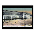 Old Postcard - Lyon, France - Gare des Brotteaux